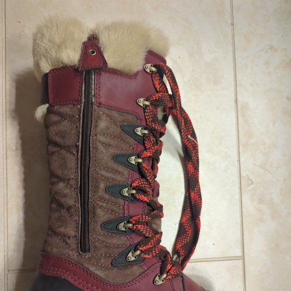 NEW Merrell Winterbelle Mahogany Peak Waterproof Boots (Women US Size 6) - Picture 6 of 14